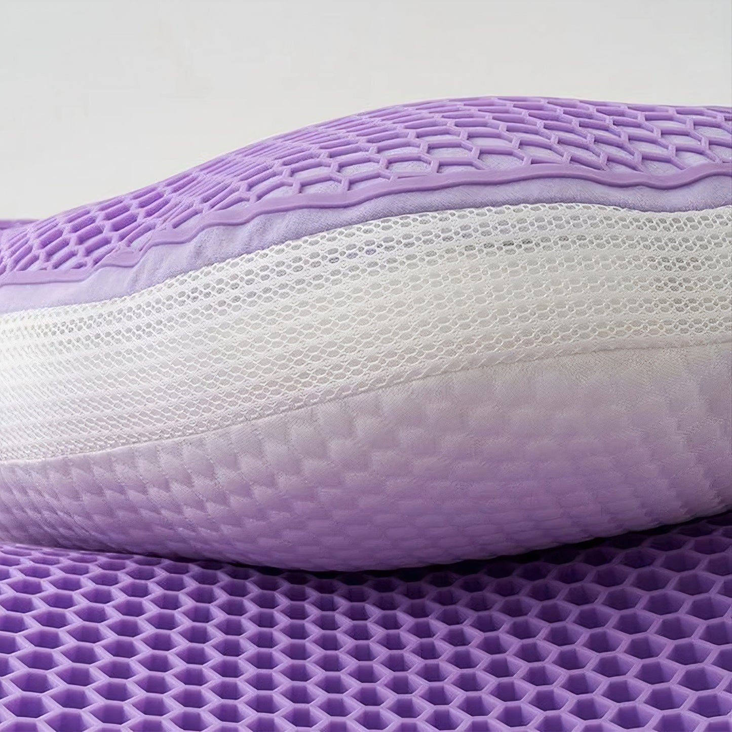 ThermaComfort – Hybrides Honigwaben-Gelkissen mit ergonomischer Nacken- und Schulternunterstützung für optimalen Schlafkomfort