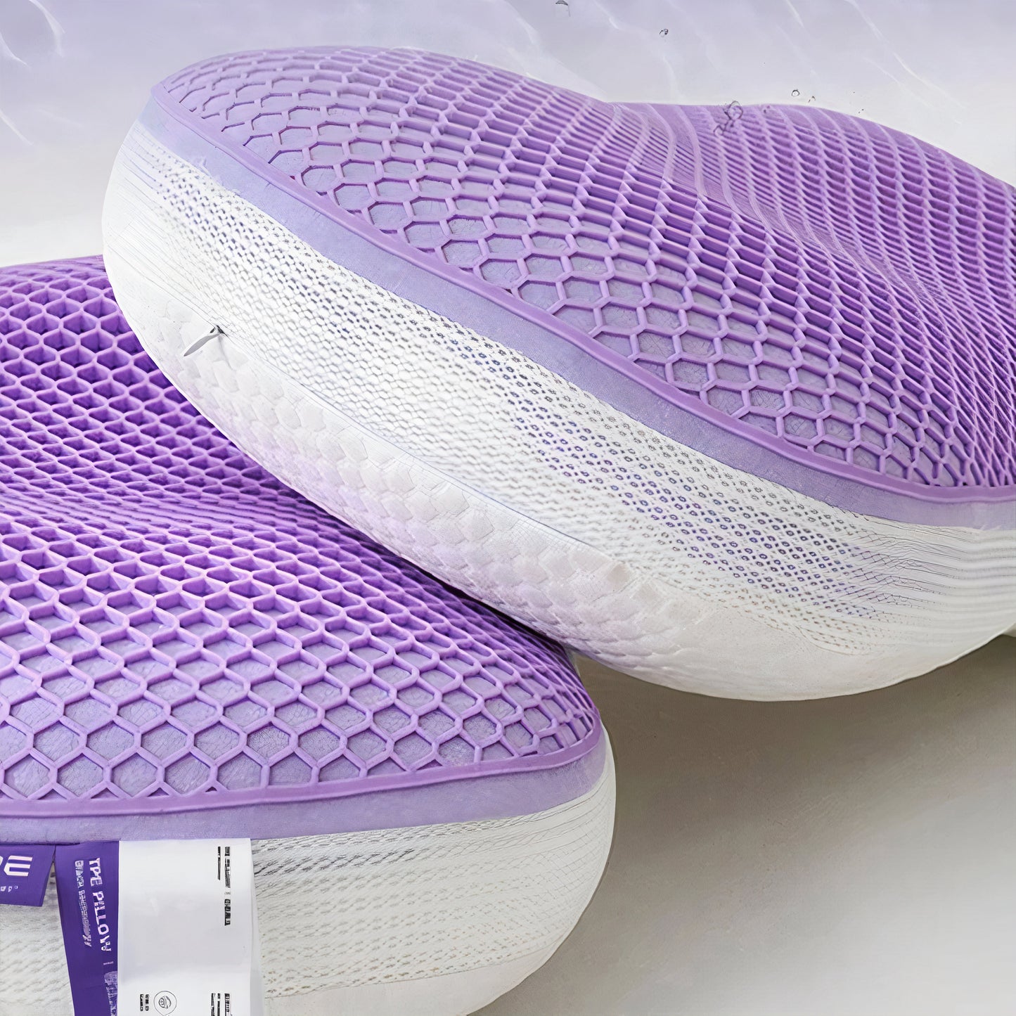 ThermaComfort – Hybrides Honigwaben-Gelkissen mit ergonomischer Nacken- und Schulternunterstützung für optimalen Schlafkomfort