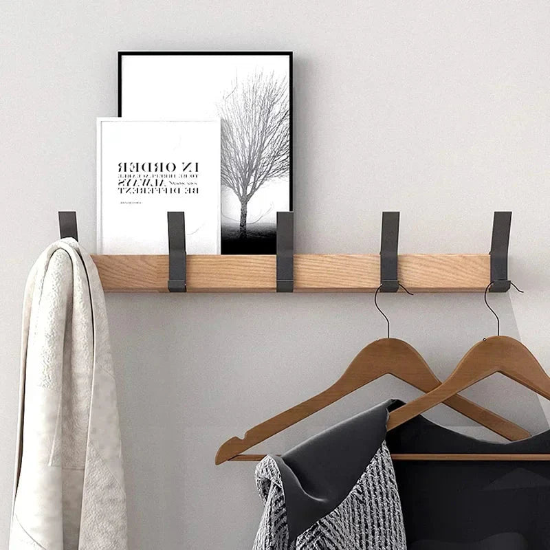 Garduru Bambusregal - Mit Aluminiumhaken - Wandmontage | Rova