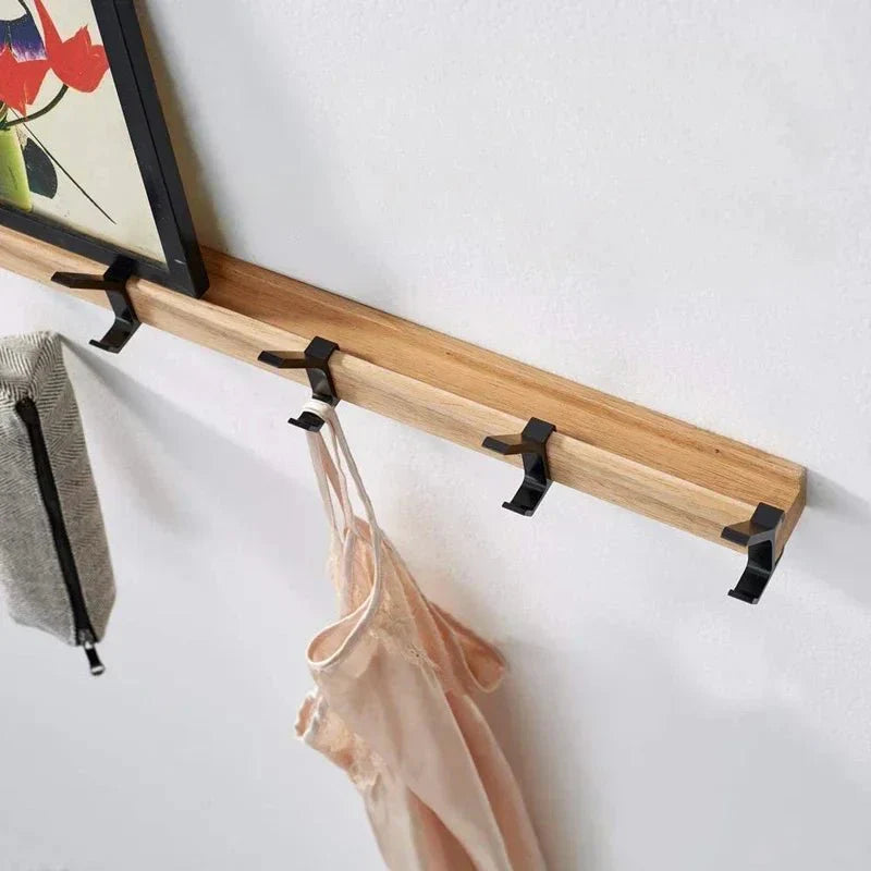 Garduru Bambusregal - Mit Aluminiumhaken - Wandmontage | Rova