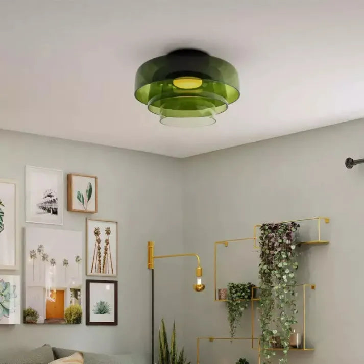 Garduru – Vintage-Inspirierte Glas-Deckenlampe für eine kühne, mittelalterliche Atmosphäre