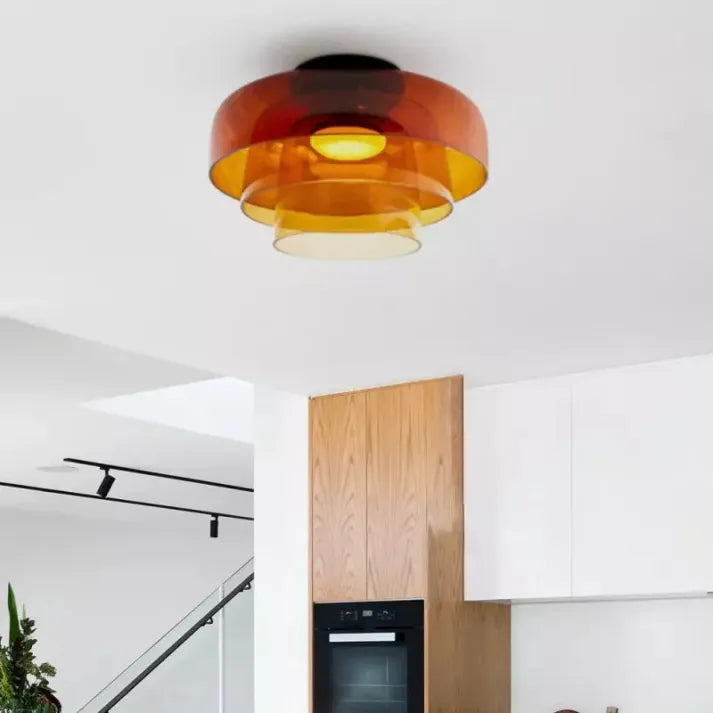Garduru – Vintage-Inspirierte Glas-Deckenlampe für eine kühne, mittelalterliche Atmosphäre