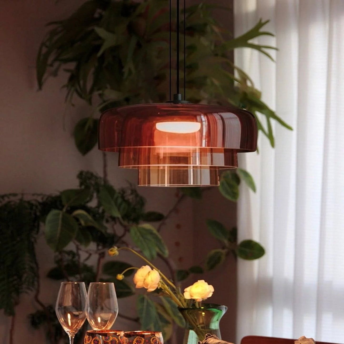 Garduru Glass Pendelleuchte