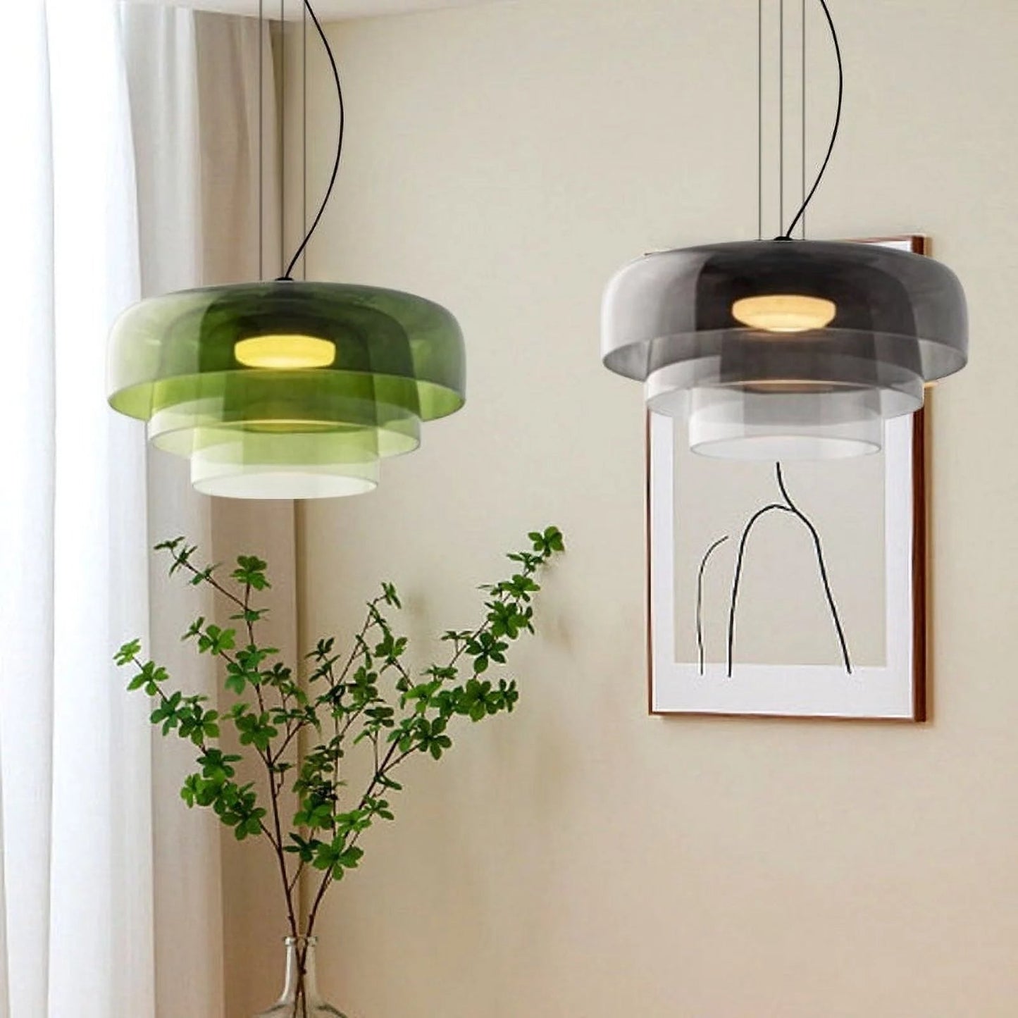 Garduru Glass Pendelleuchte