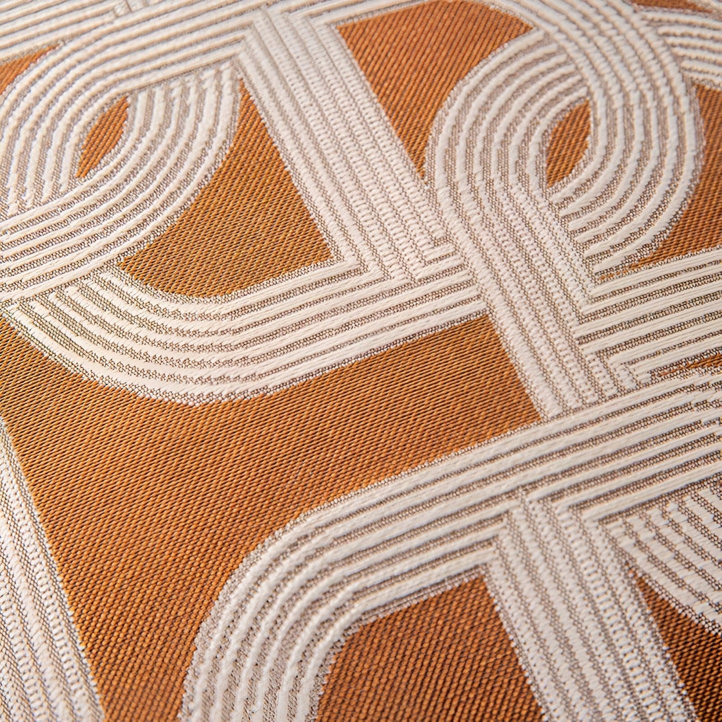 Gold Geometrisches Design Kissenbezug