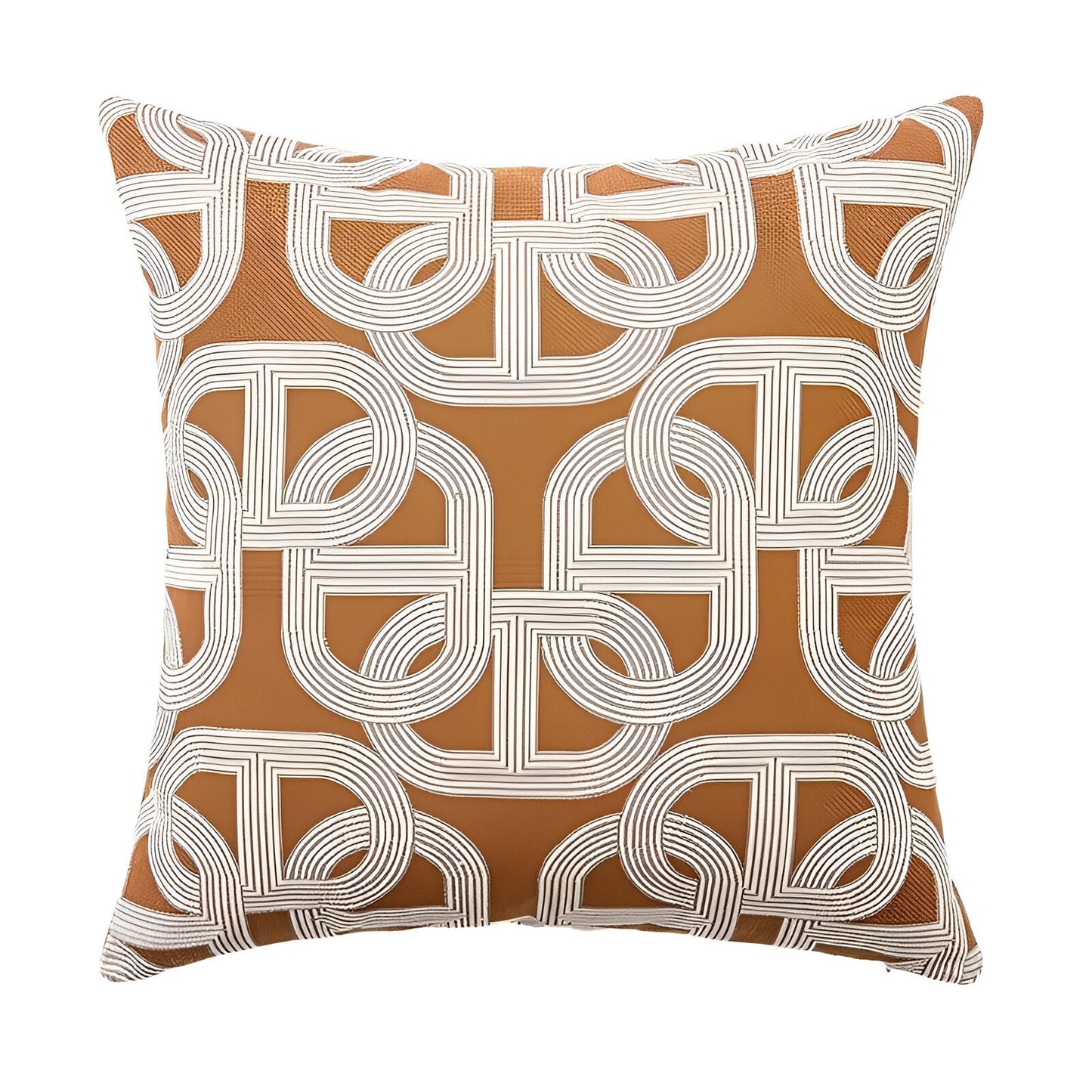 Gold Geometrisches Design Kissenbezug