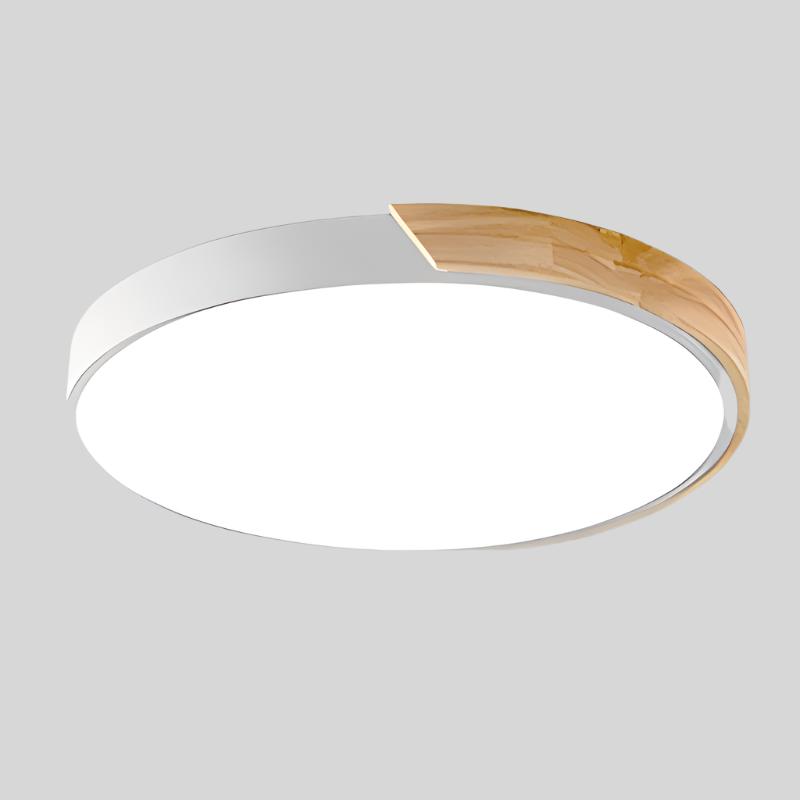 Garduru Holz Macaron Deckenleuchte – Warmes & Minimalistisches LED Licht