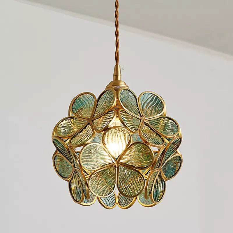 Blumen Pendant Lampe für elegante Wohnkultur | Stilvolle Beleuchtung für das Büro