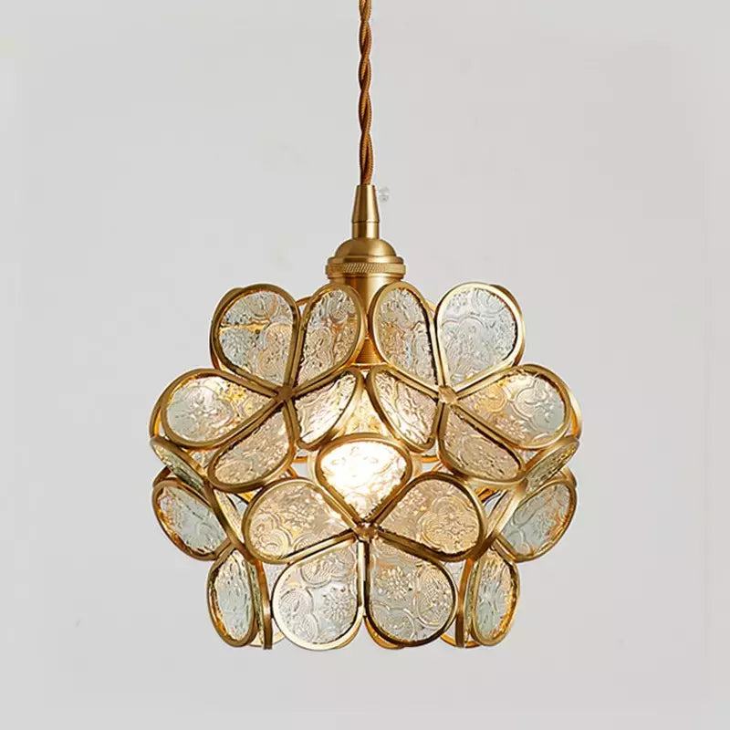 Blumen Pendant Lampe für elegante Wohnkultur | Stilvolle Beleuchtung für das Büro