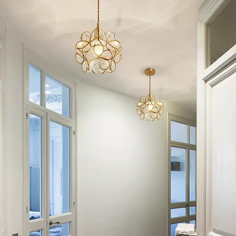 Blumen Pendant Lampe für elegante Wohnkultur | Stilvolle Beleuchtung für das Büro