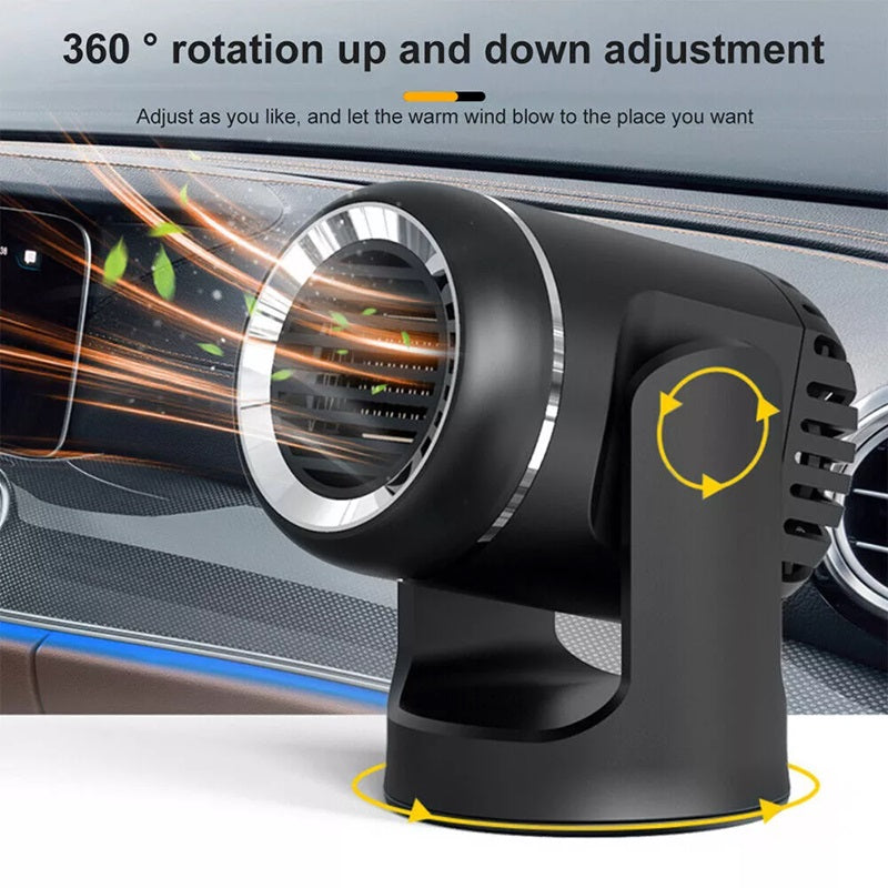 12V tragbarer Autoheizer mit 360°-Drehung & Überhitzungsschutz
