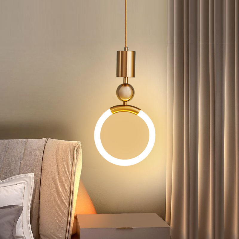 LED-Hängelampe Nordic Simple - Minimalistische Metalllampe für Küche, Esszimmer und Büro