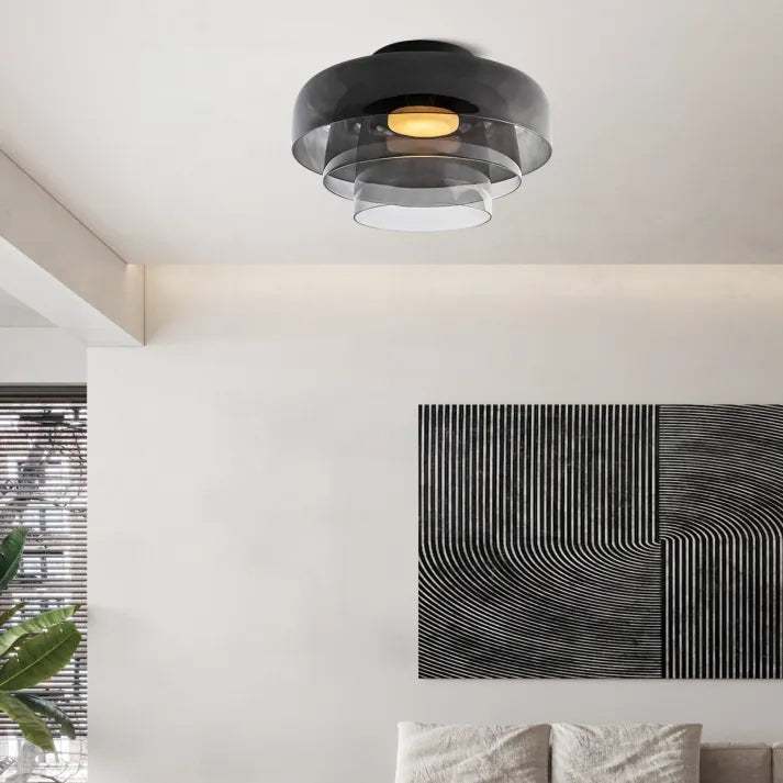 Garduru – Vintage-Inspirierte Glas-Deckenlampe für eine kühne, mittelalterliche Atmosphäre
