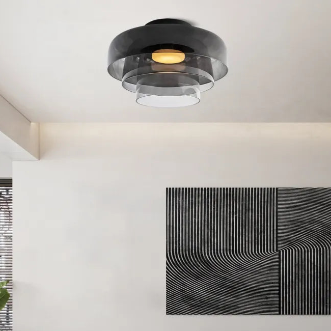 Garduru – Vintage-Inspirierte Glas-Deckenlampe für eine kühne, mittelalterliche Atmosphäre