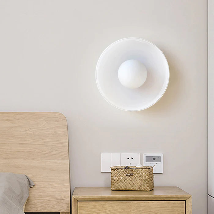 Garduru Runde Glas-Deckenleuchte – Elegantes & Minimalistisches Design
