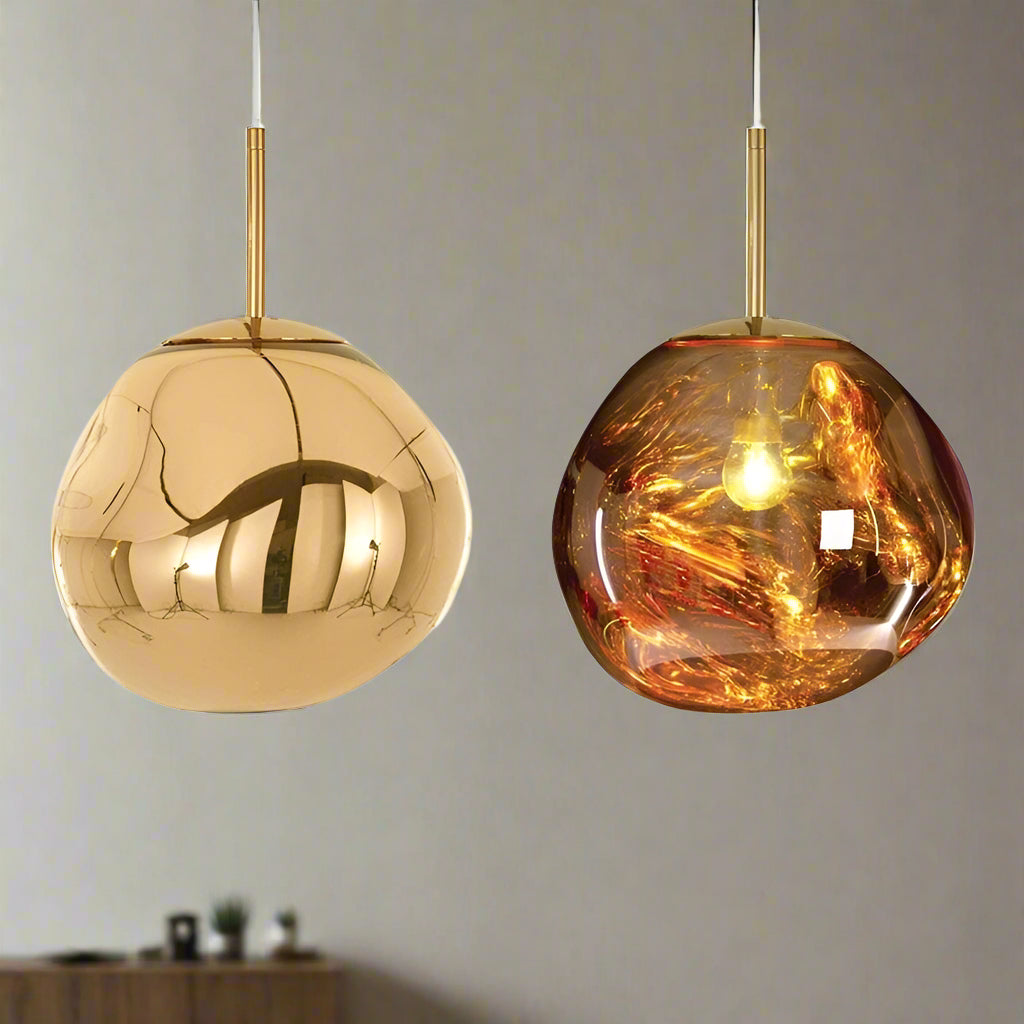 RoyaleGlow Wunderschöne Lava-Glas-Hängelampe – Elegante Hängeleuchte für Zuhause & Esszimmer