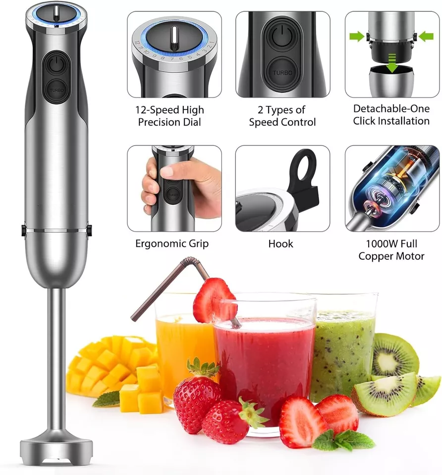 5-in-1 Multifunktionale Stabmixer