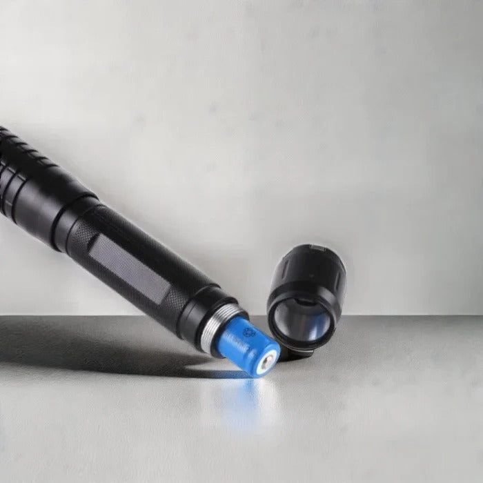 Blaue Hochleistungs-Taktische Laser-Taschenlampe