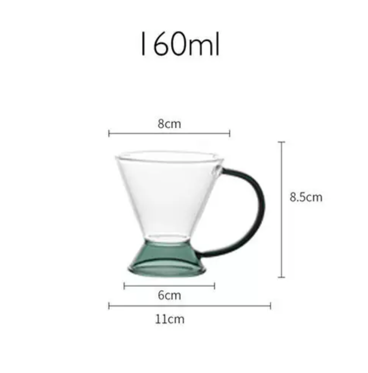 3-teilige Glas-Teekannen-Set