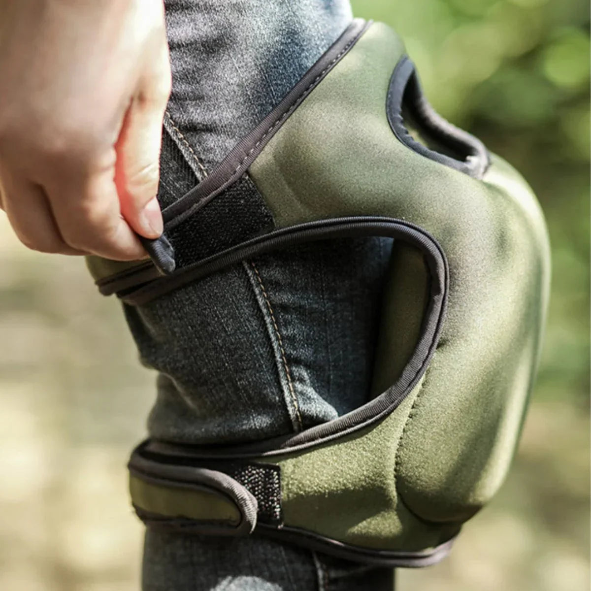 Bequeme ergonomische Knieschützer für die Gartenarbeit mit zusätzlicher Polsterung