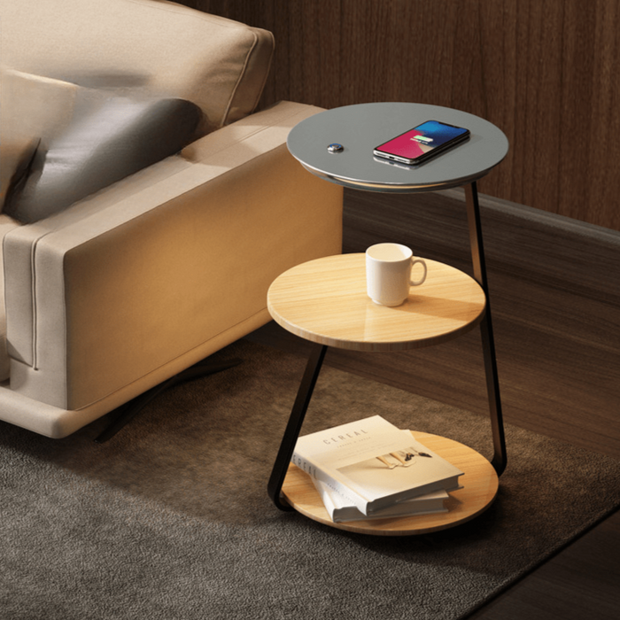 LumiTable™ – Beheizte Beistelltisch mit stilvoller LED-Beleuchtung