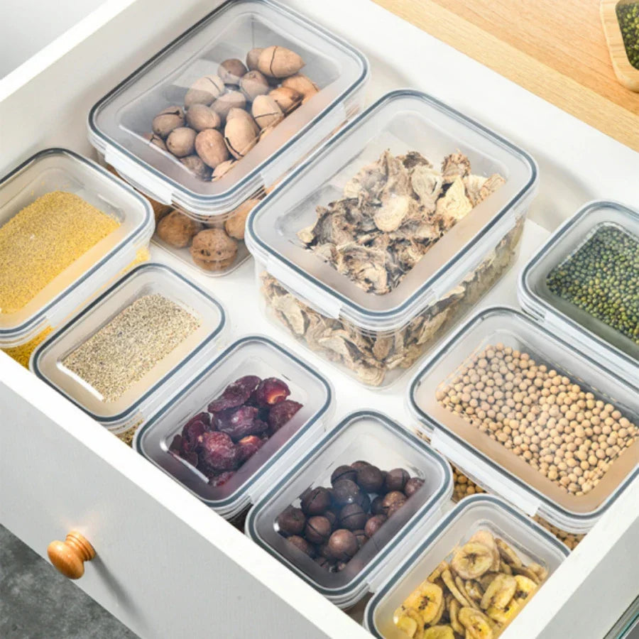 Royallure FreshBox Ultimate Kühlschrank Organizer – Frisches Obst & Platzoptimierung