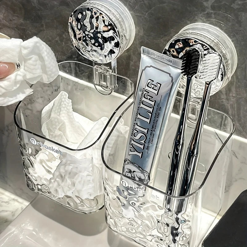 Royallure No-Drill Badezimmer Organizer Regal - Müheloser Platzsparer für Shampoo, Kosmetik & mehr