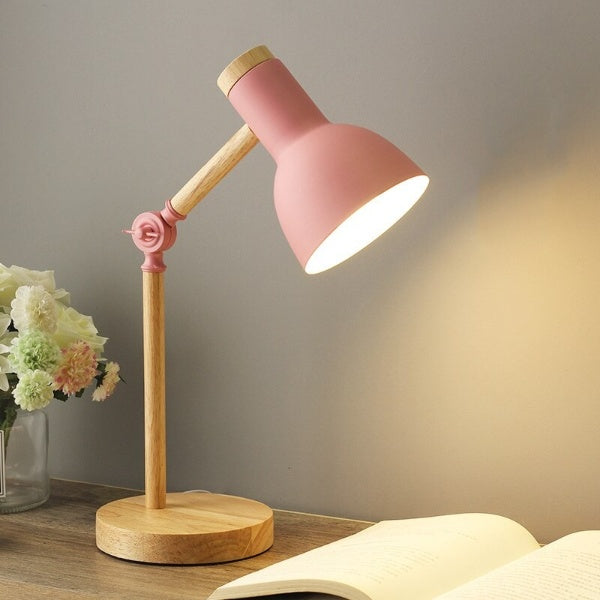 Garduru - Nordic LED Schreibtischlampe aus Holz