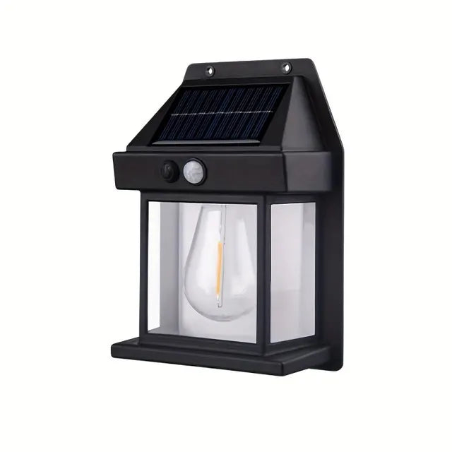 RoyaleGlow Dimmbares Solar-Wandleuchte: Elegante Außenbeleuchtungslösung