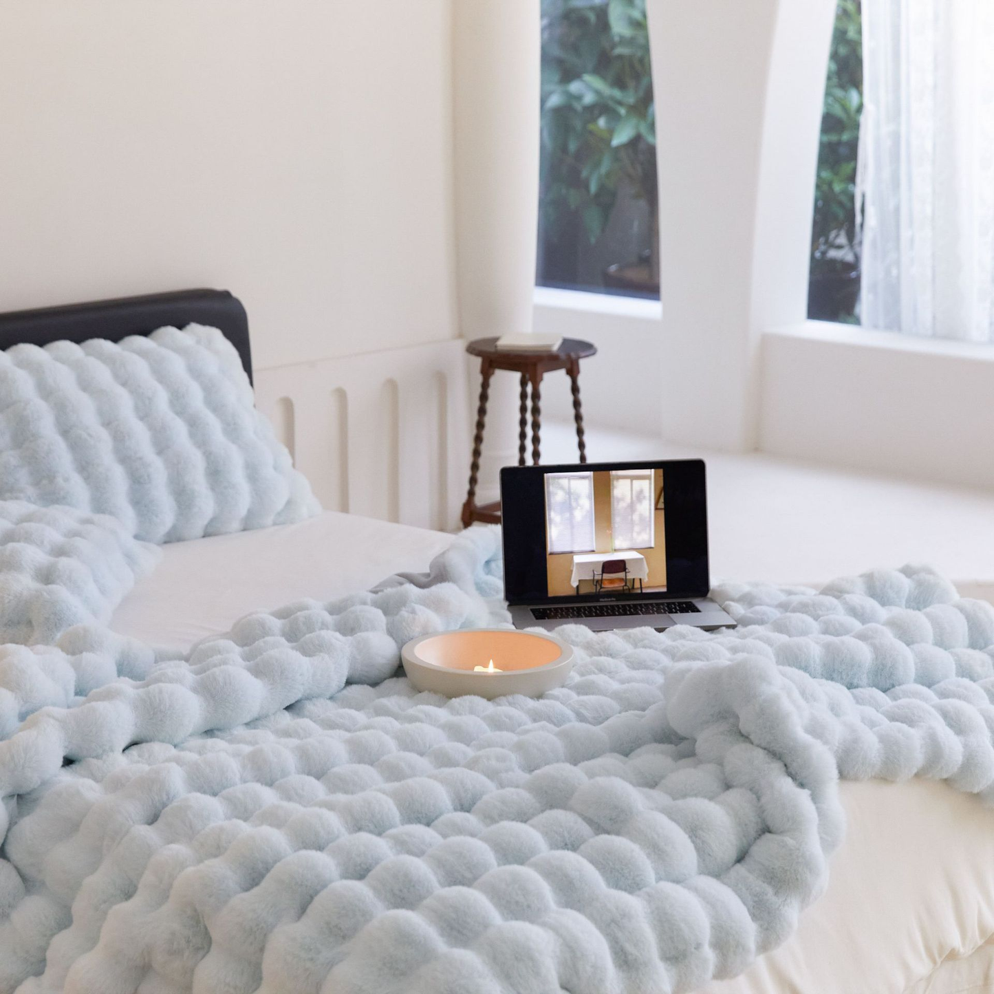 Decke Weich Fleece Warm Wendewurf