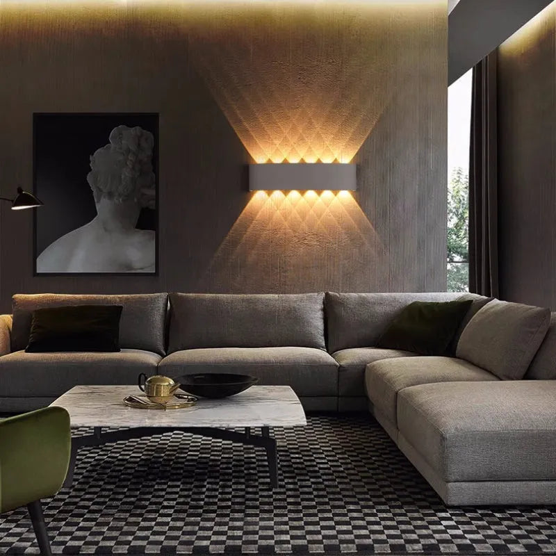 Wandleuchte Modern Weiß LED Wasserdichte Lampe
