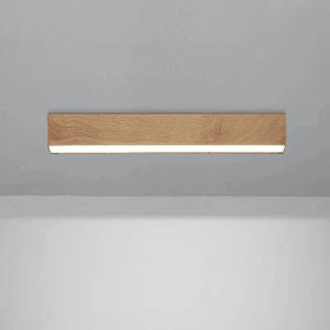 LED-Deckenleuchte aus Holz für Zuhause und Büro - Modernes Design, umweltfreundlich