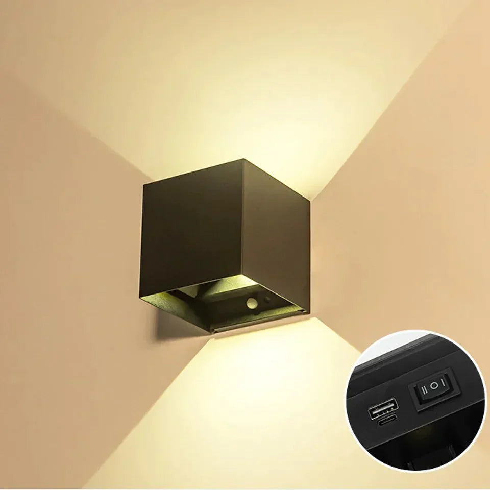Royallure Smart Motion Sensor Wandlampe - Energieeffiziente LED-Leuchte für die Innen- und Außenanwendung