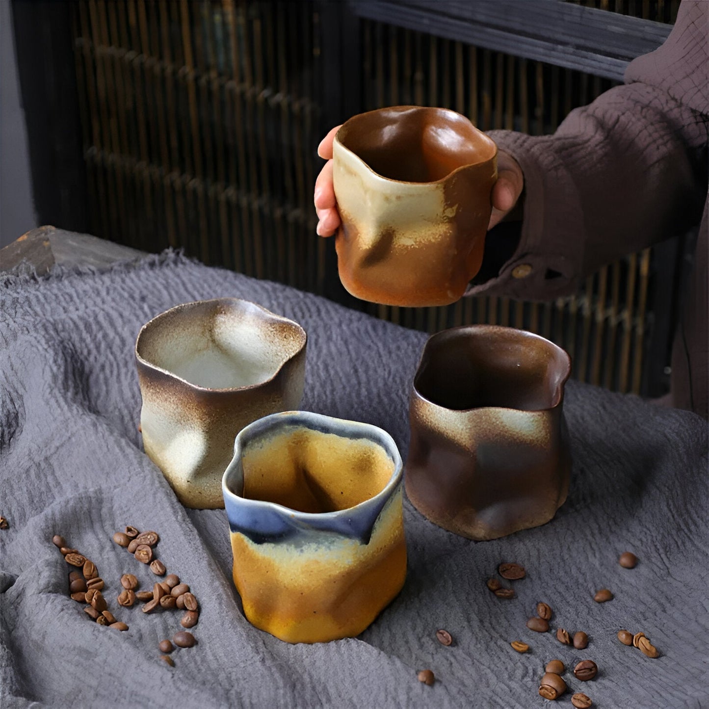 Irregulärer Stil Design Kaffeetasse