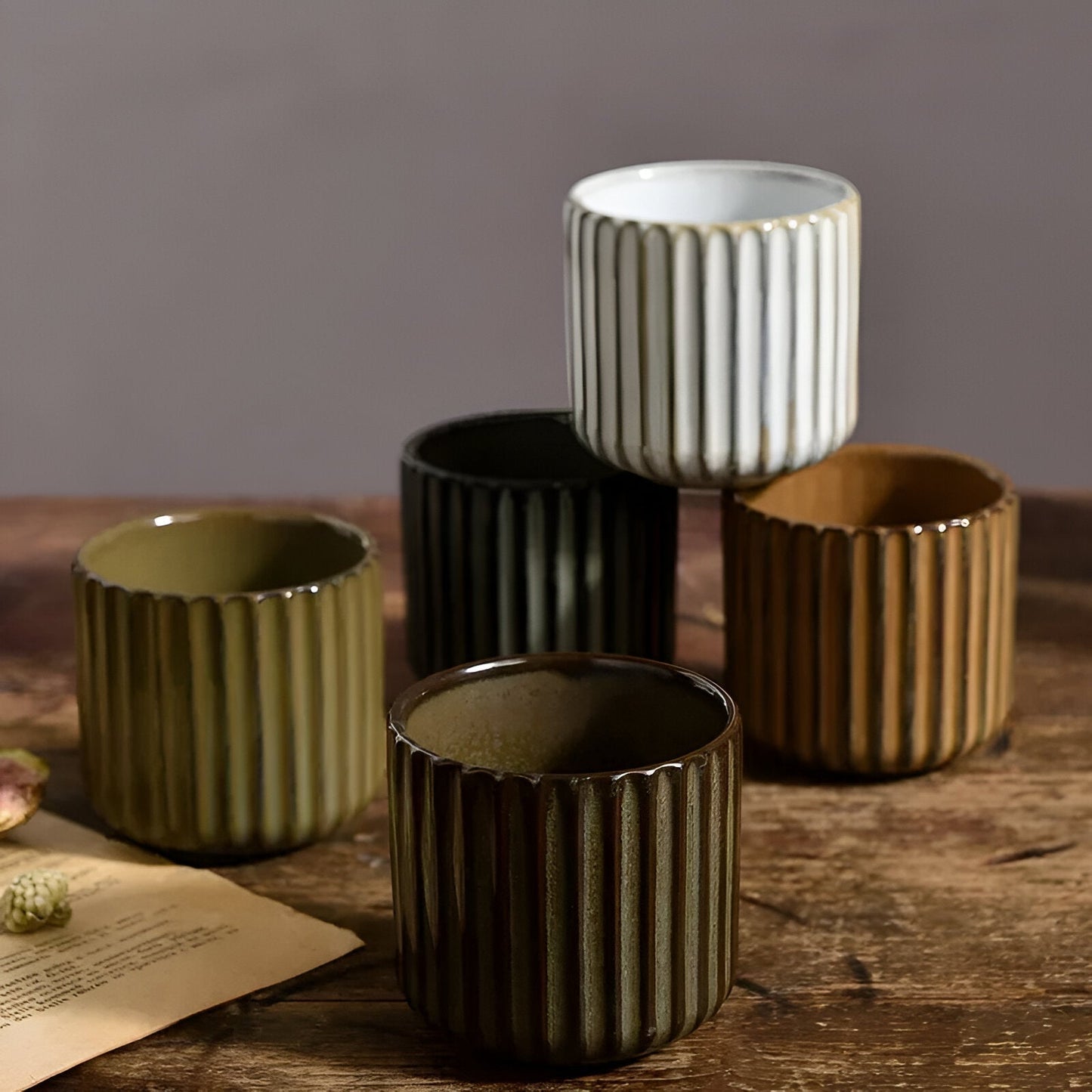 Japanischer Retro-Stil Keramiktasse aus Porzellan