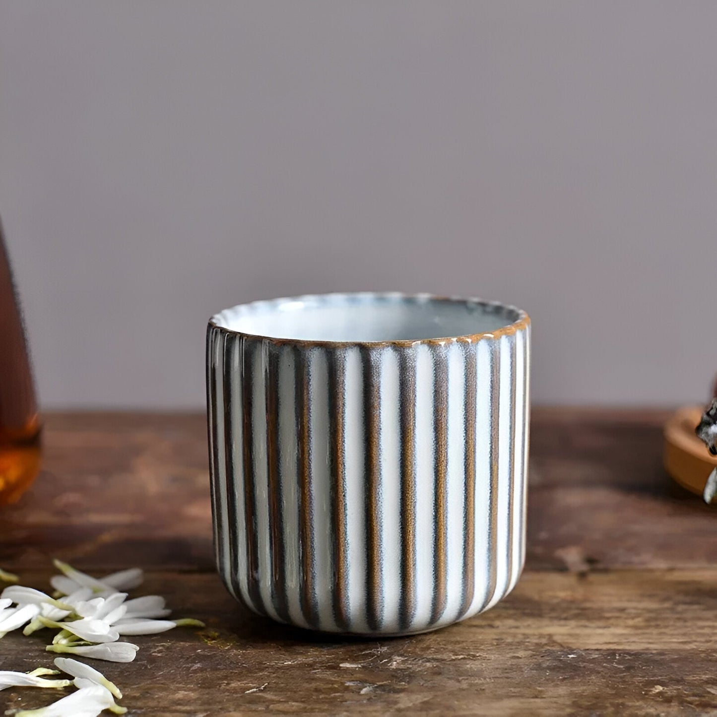 Japanischer Retro-Stil Keramiktasse aus Porzellan