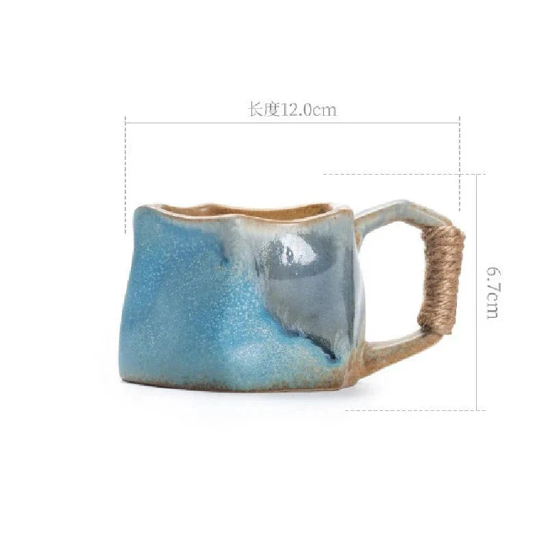 Japanischer Stil Unregelmäßige Kaffeetasse