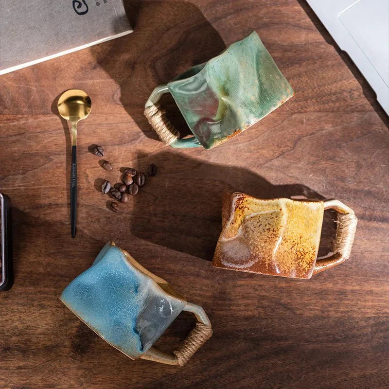 Japanischer Stil Unregelmäßige Kaffeetasse