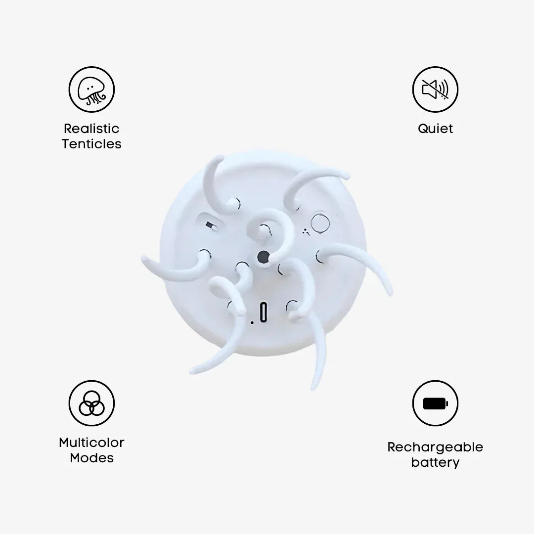 JellyBeat | Farbige und intelligente LED tanzende Medusenlampe