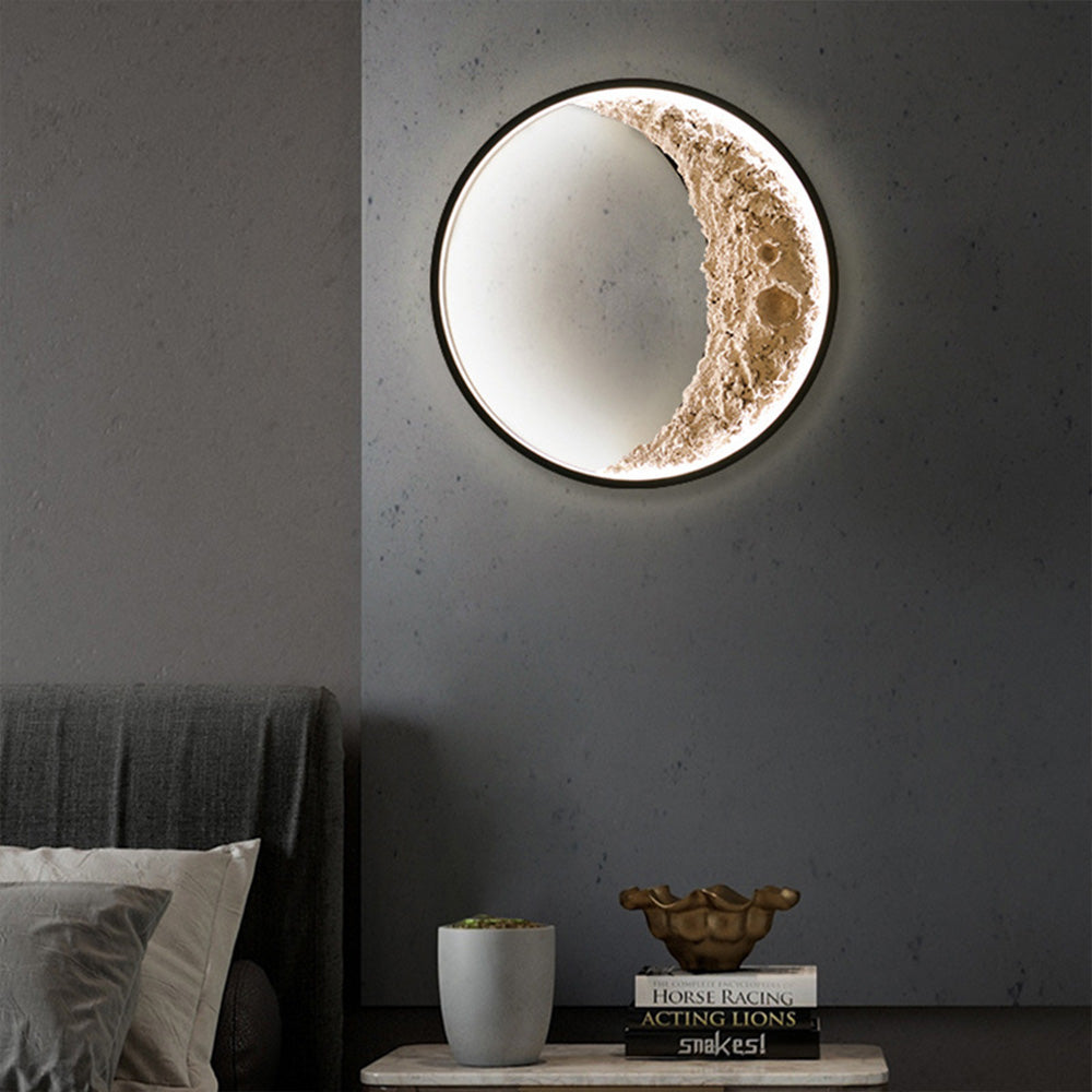3D Mond Wandlampe LED – Beruhigende Beleuchtung für modernes Interieur