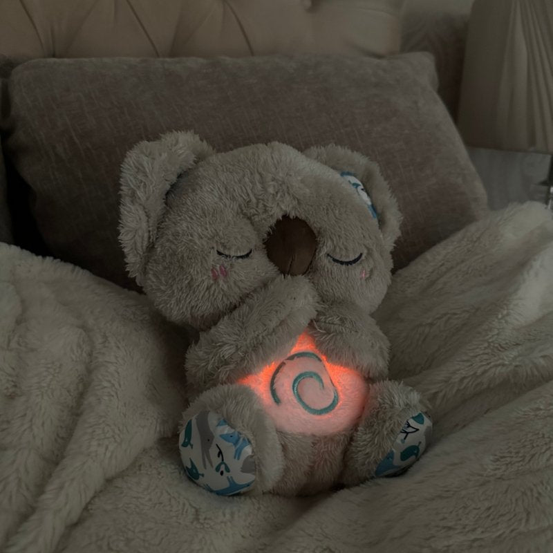 Garduru Soothing Koala – Beruhigendes Atem-Kuscheltier mit Herzschlagklang (30 cm)