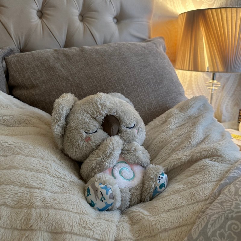Garduru Soothing Koala – Beruhigendes Atem-Kuscheltier mit Herzschlagklang (30 cm)