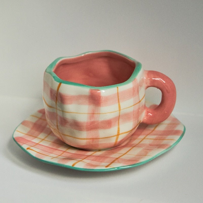 Unregelmäßige Kaffeetasse im koreanischen Stil