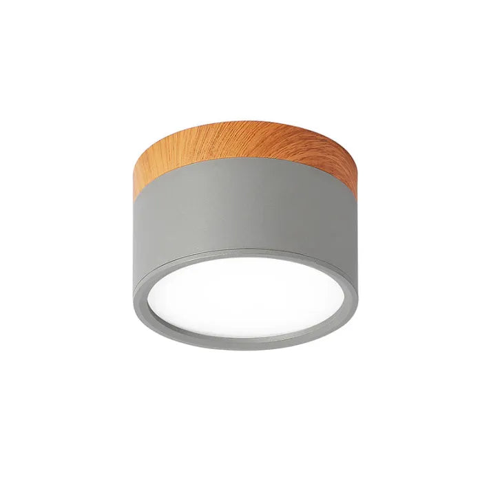 Garduru Zylinder LED Deckenleuchte – Minimalistische Einbauleuchte für moderne Flure