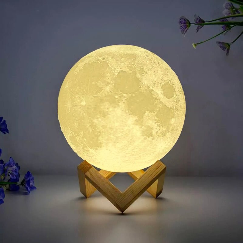 Moon Tischlampe für Wohnkultur - Elegantes Nachtlicht für Bürogebrauch