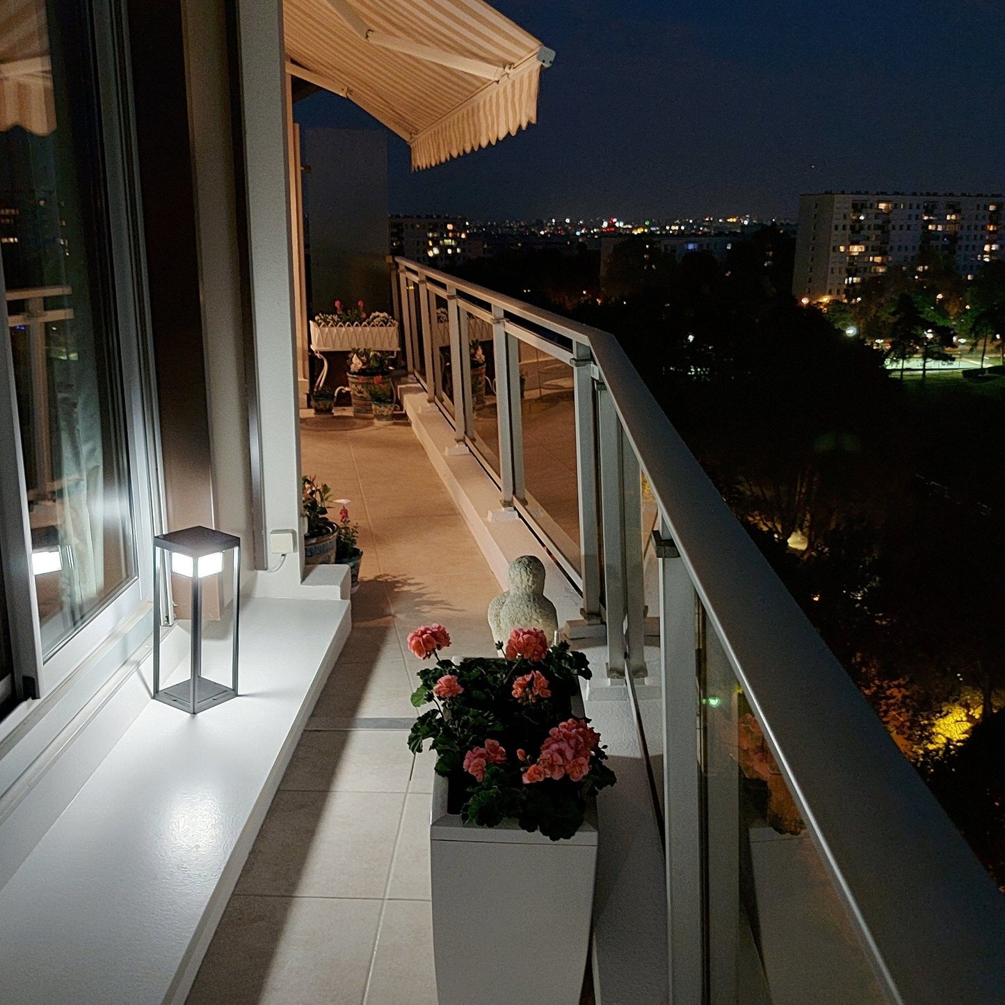 Solarenergie Außen-Solarleuchte mit LED und Bewegungserkennung