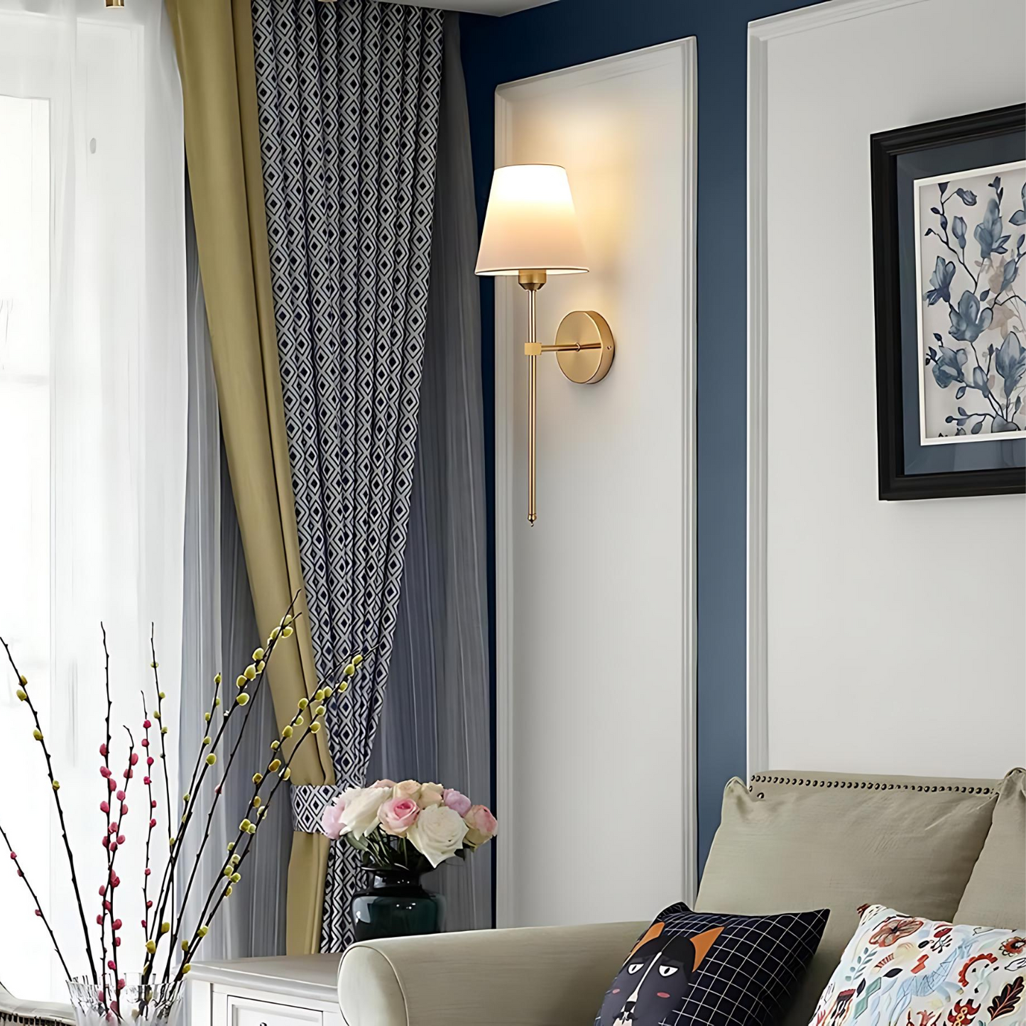 LumiAmbiance – Wandleuchte Elegant und Funktional für Eine Warme Atmosphäre