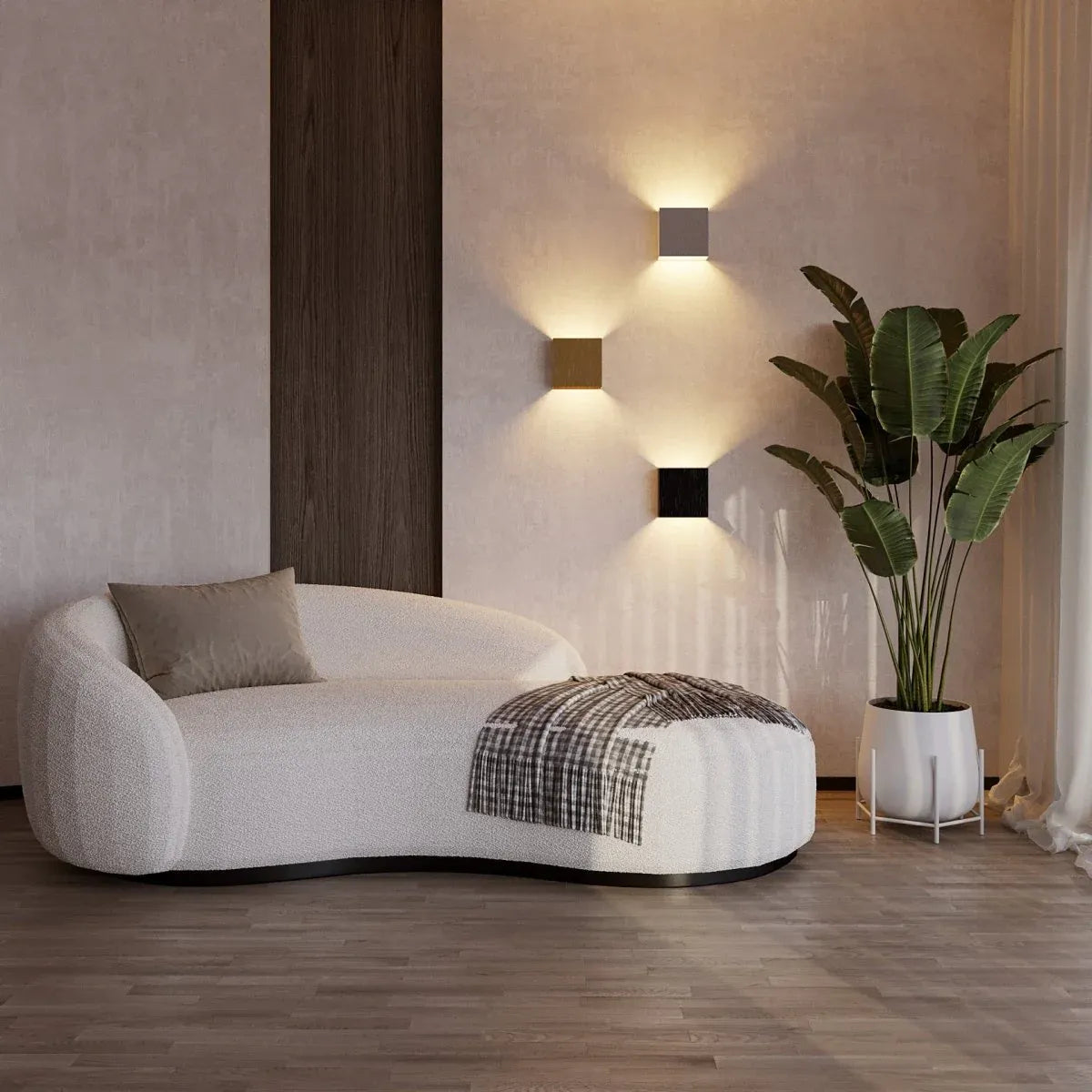 Minimalistische Wandlampe für raffiniertes Licht | LuxeLight