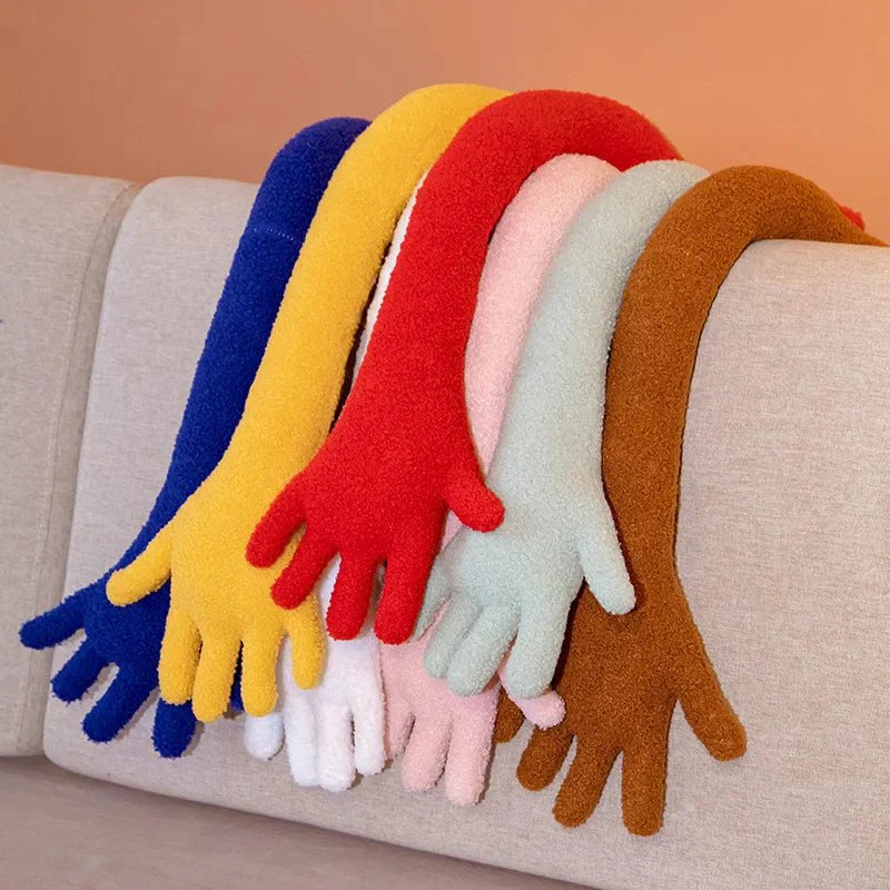 Langes Arm- und Handplüschkissen