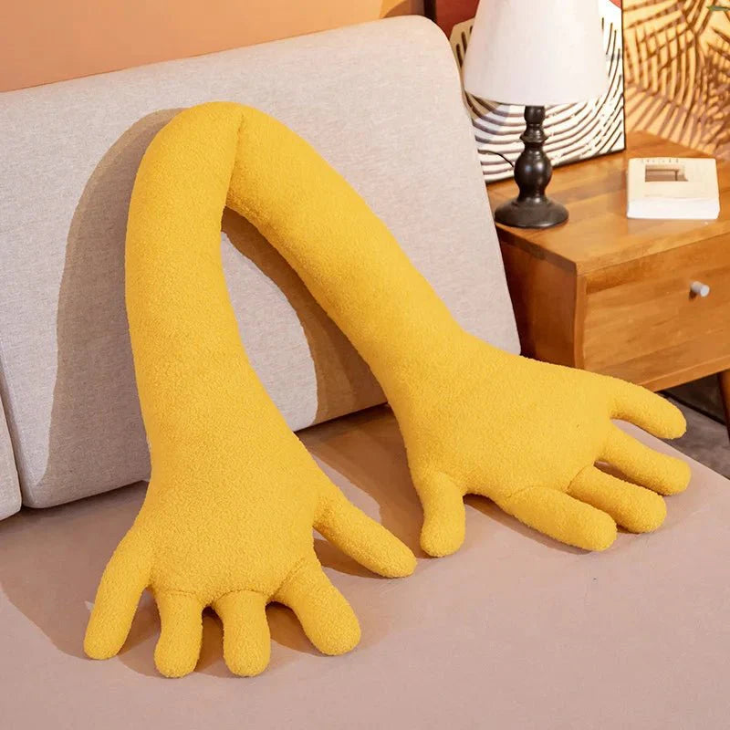 Langes Arm- und Handplüschkissen
